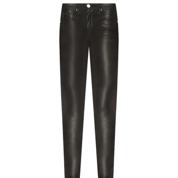 BLANKNYC Faux Leather Pant in Boom Bap Black NWT Size 27 - Picture 4 of 4